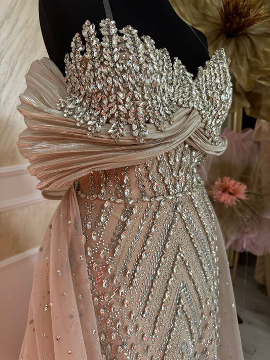 Rochie Diamonds Nude