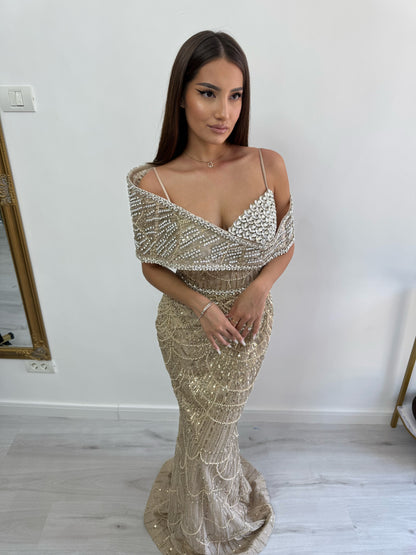 Rochie Champagne Glow