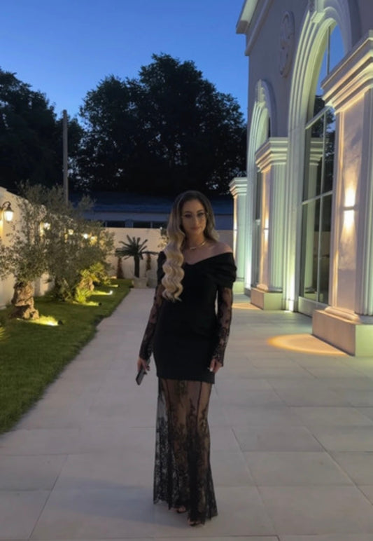 Rochia Noir Elegance Duo