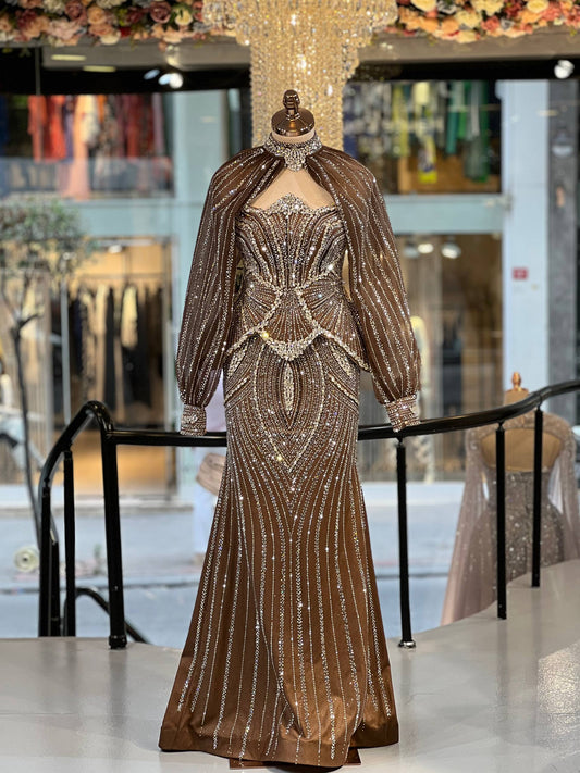Rochie Brown Stone