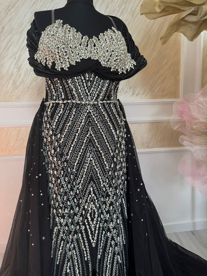Rochie Diamonds Black