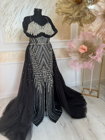 Rochie Diamonds Black