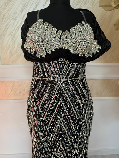 Rochie Diamonds Black