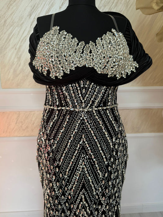 Rochie Diamonds Black