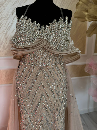 Rochie Diamonds Nude