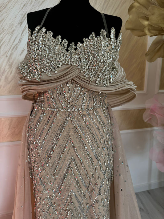 Rochie Diamonds Nude