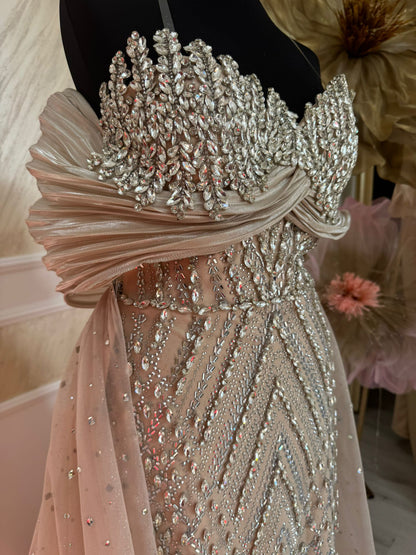Rochie Diamonds Nude