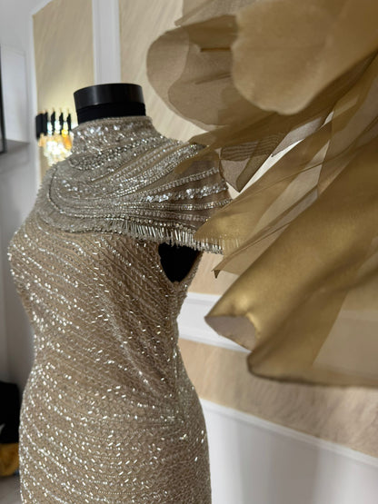INCHIRIERE Rochie Beige
