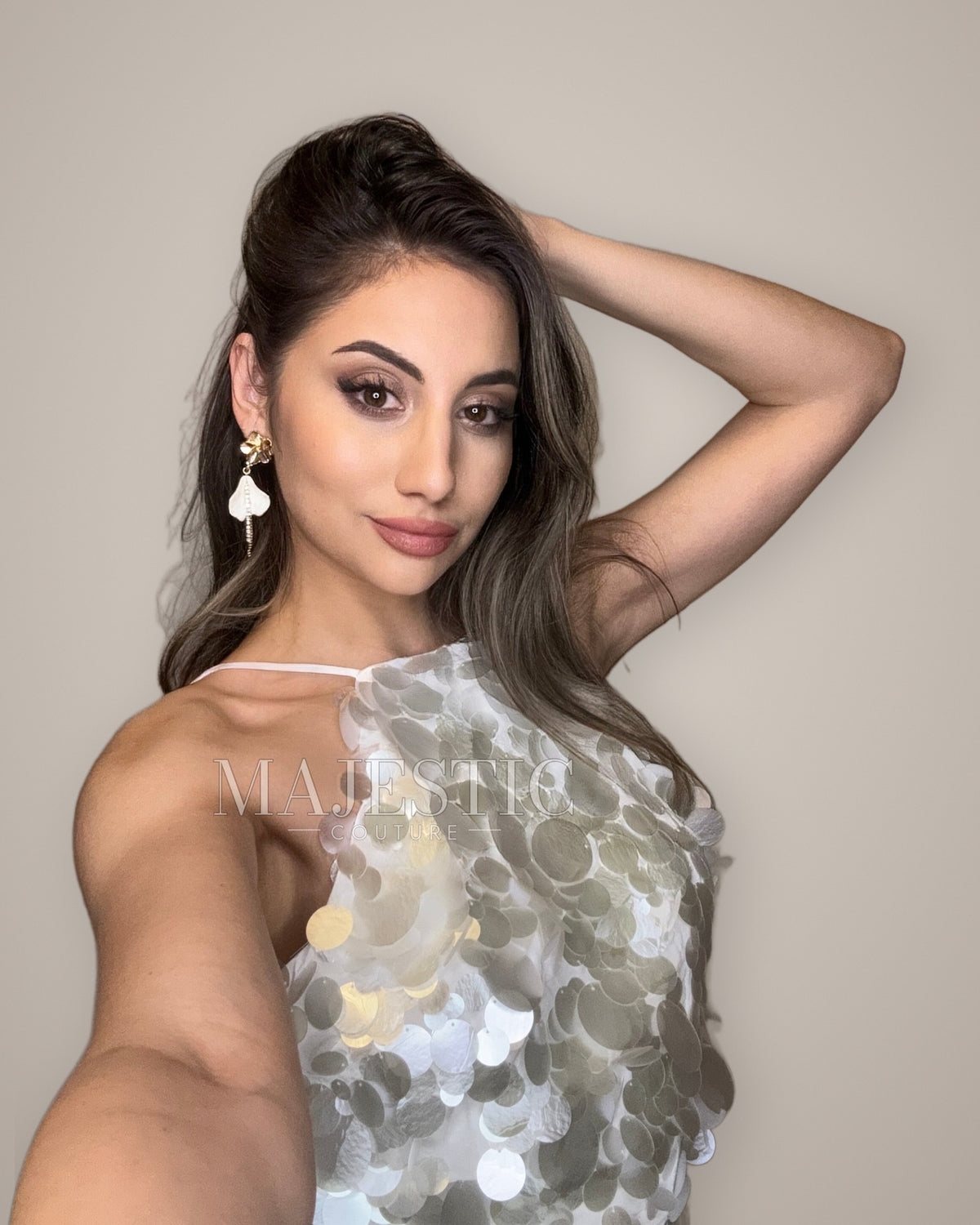 Rochie Mini Pearl Glow